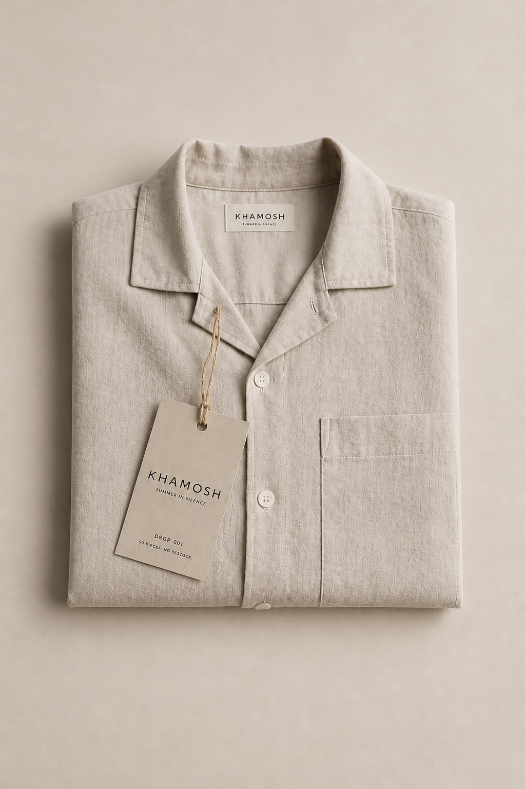 Premium Linen Cotton Outfit — Shirt & Pant.